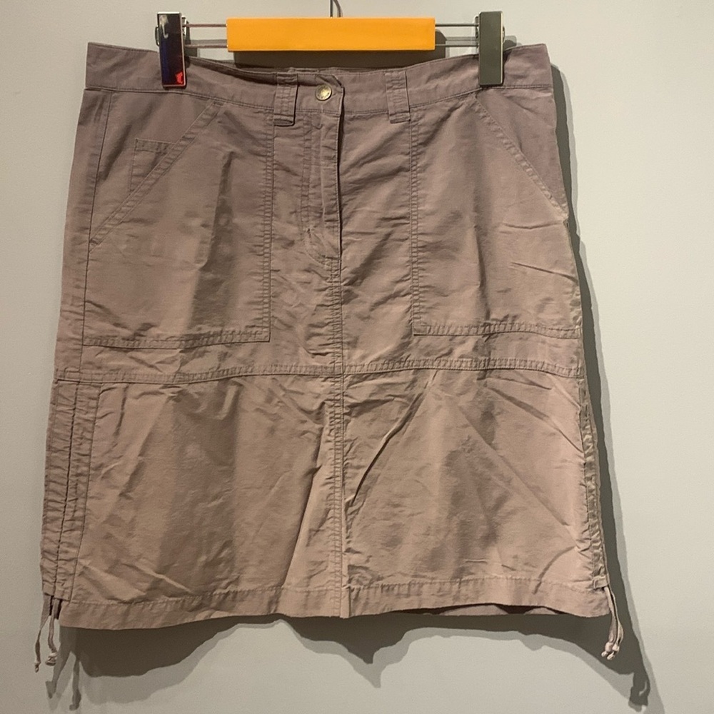 Woolrich Taupe Cotton Skirt